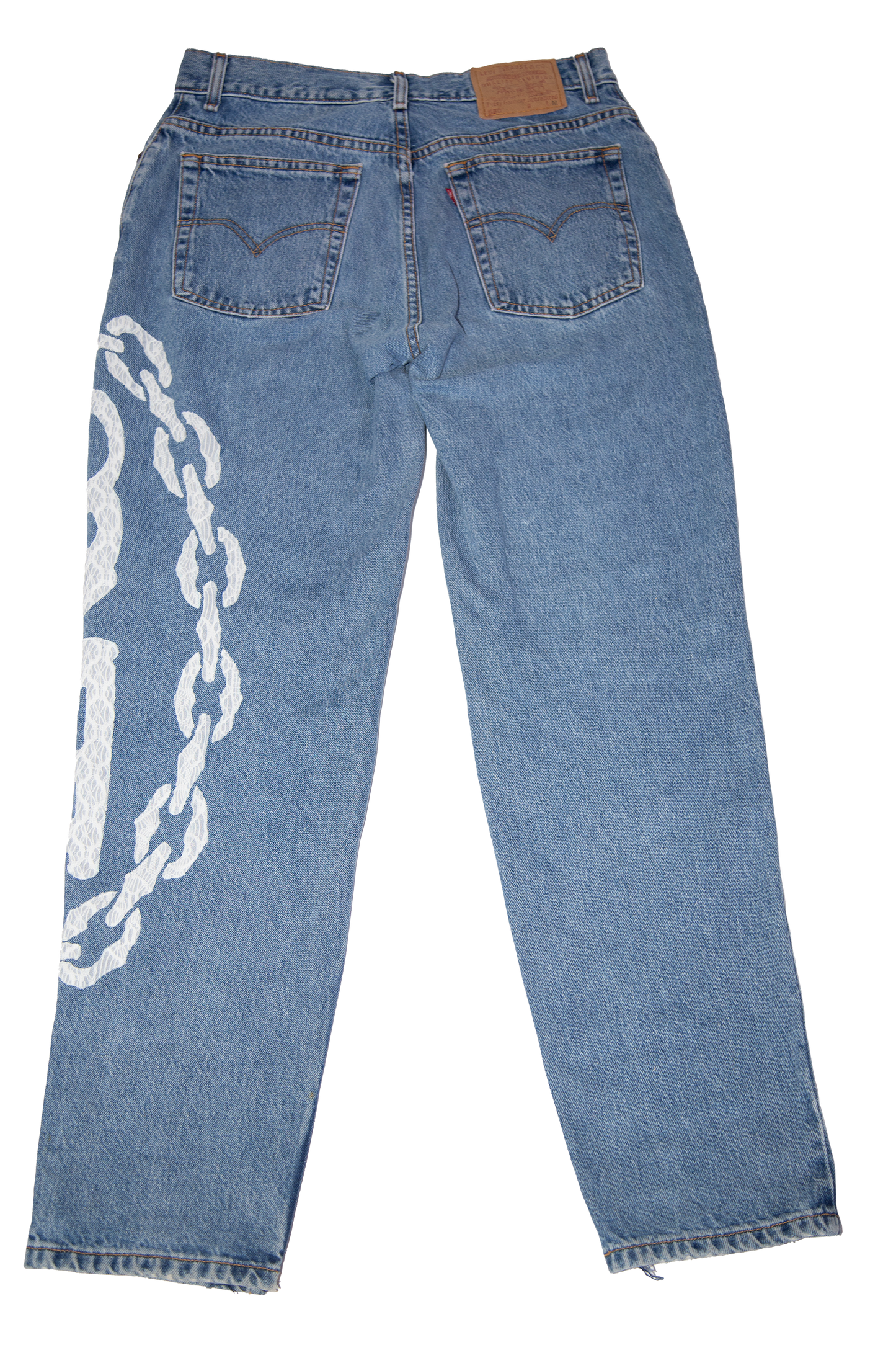Lace Chain Jeans